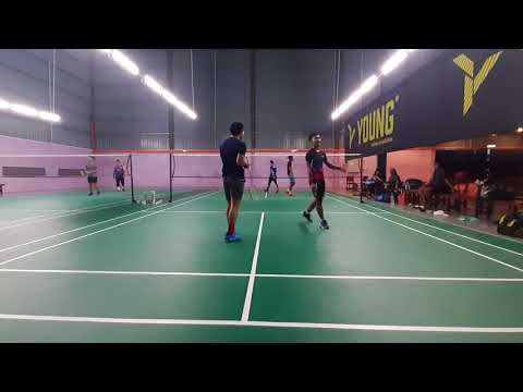 Badminton FSBC Men's Double Sparring - Tawfik Harris / Mohd Lutfi Vs Haziq / Aqil