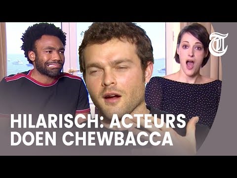 Star Wars-acteurs doen hilarische imitatie