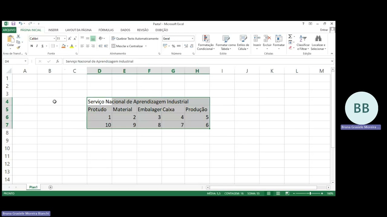 Aula 06   Matemática Aplicada e Planilha Eletrônica