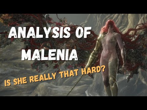 Why Malenia is considered the HARDEST Boss in the Souls Franchise - ELDEN RING