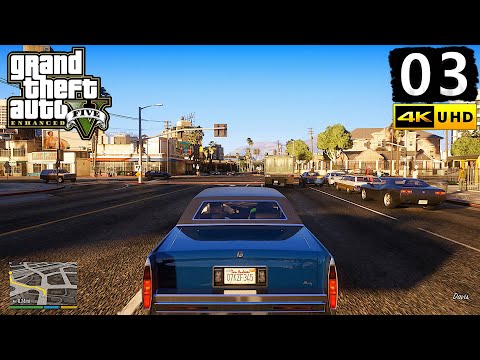 Grand Theft Auto V Enhanced Edition Gameplay Walkthrough Part 3 - PC 4K 60FPS No Commentary