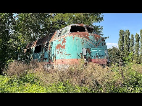 IL CIMITERO DEI TRENI DIESEL… SERMIDE (MN)