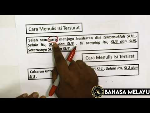 BAHASA MELAYU TINGKATAN 4 & SPM - RUMUSAN - PUSAT TUISYEN AR PINTAR