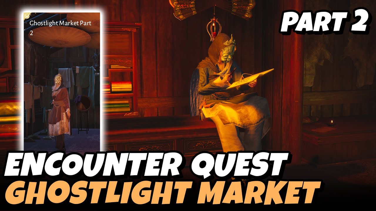 Skeleton in the Closet ~ Ghostlight Market Part 2 (Wandering Tales Quest) | Where Winds Meet
