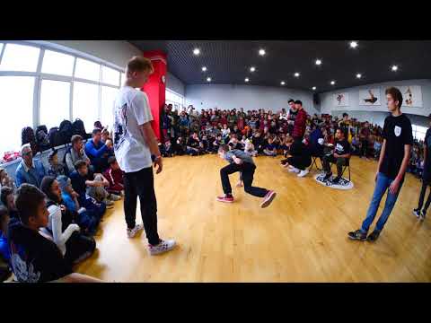 отбор 1x1 bboy Dan Fox vs ?? vs bboy Головоломка - BBOY NATION 2018
