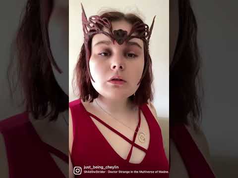 Scarlet Witch Crown Drawing