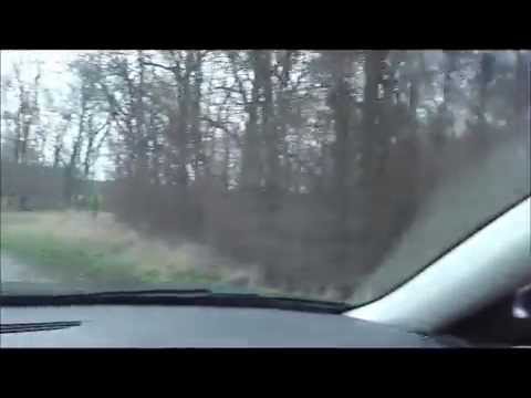 WW2 Relikte Teil 141 : Schützengräben und Stellungen im Oderbruch vom Auto aus gefilmt