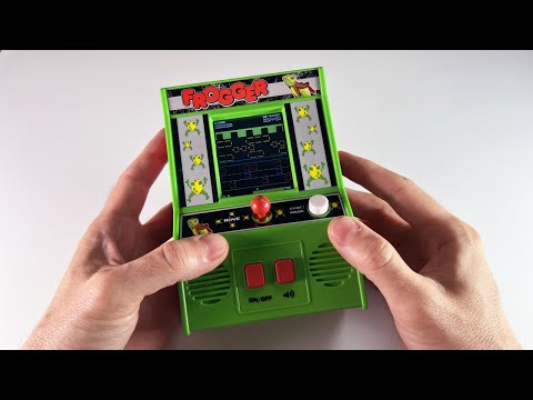 Let's check out this little Frogger box