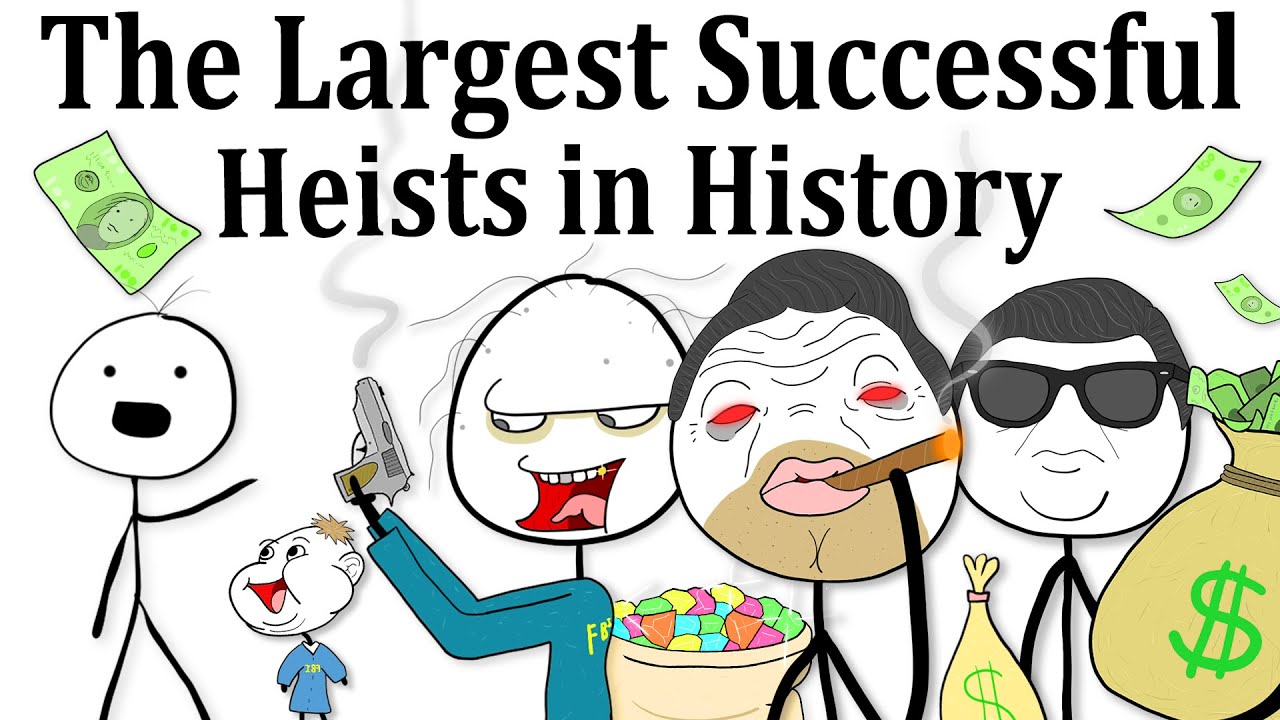 The Largest Successful Heists in History