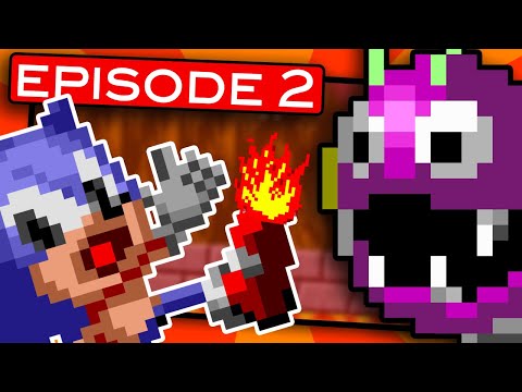 Sonic, but Everything is on FIRE! - Episode 2 (Sonic Rom Hack)