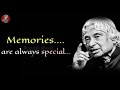 Memories are always special || New A.P.J. Abdul Kalam Sir Whatsapp Status & Quotes ||