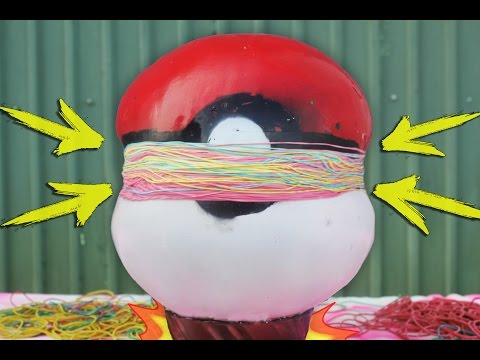 DIY: СДЕЛАЛИ ПОКЕБОЛ + ВЗОРВАЛИ ЕГО !!!