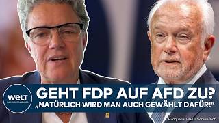 Video: FDP: Nach Wahl von Kubicki! Partei äußert sich zur AfD und der Wahl in Sachsen-Anhalt
