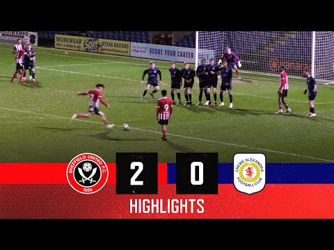 Sheffield United U23s 2-0 Crewe Alexandra | Highlights | Hassan Ayari Free Kick Goal & Osula strike.
