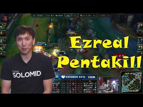 Doublelift Ezreal Pentakill