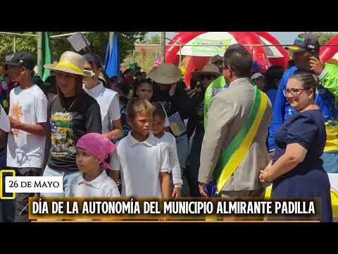 Celebración del día de la Autonomía del Municipio Almirante Padilla