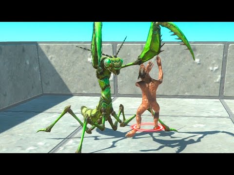 NEW UNIT GIANT PRAYING MANTIS vs EVERY UNIT   Animal Revolt Battle Simulator