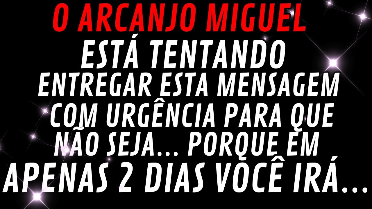 FAÇA ALGO AGORA OU TUDO ACABARÁ NÃO HAVERÁ MENSAGEM DE SALVAÇÃO DE DEUS👼DEUS DIZ👼MENSAGEM DOS ANJOS!