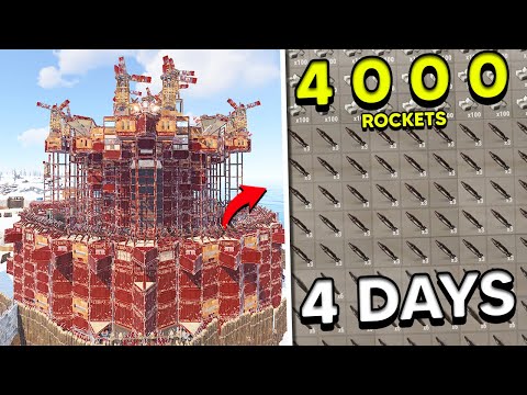 How We Abused SULFUR QUARRY To Shoot 4000 ROCKETS in 4 Days - Atlas 2x Eu Monthly