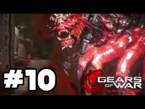 Gears of War: Judgment - Hardcore Walkthrough Part 10 - Chapter 2 ¦ Section 2: Courtyard
