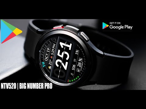 NTV520 - Digital watch face
