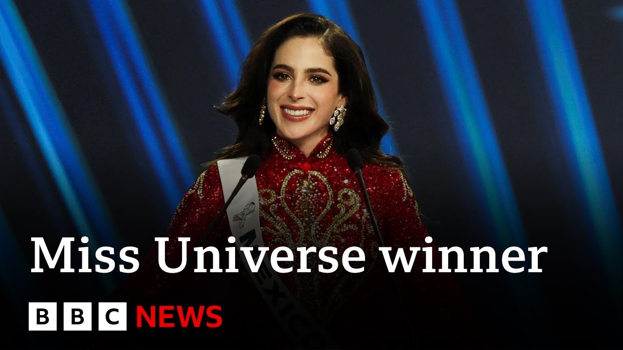 Mexico's Fatima Bosch crowned Miss Universe | BBC News