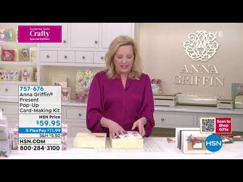 HSN | Suzanne Gets Crafty - Anna Griffin 10.19.2021 - 07 PM