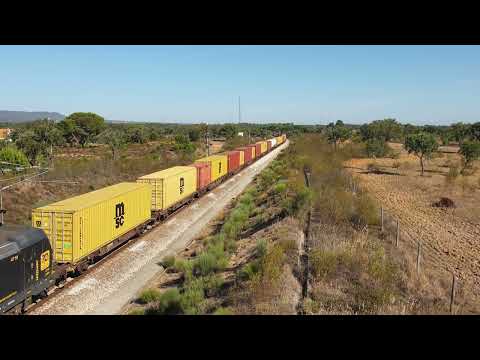 Comboio de Contentores n.º 51180/1 - Bairro dos Cadoços