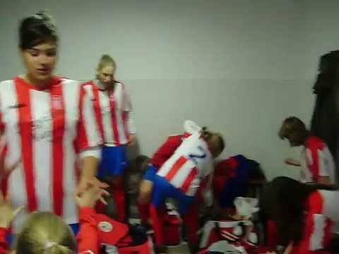UD Náquera Femenino - Vestuario antes del partido (27-11-2010)