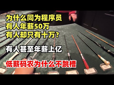 Thumbnail for 同为北美程序员，凭什么有人年薪50万，有人却只有十万？有人甚至年薪上亿，低薪码农为什么不跳槽