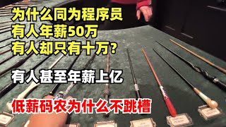 Thumbnail for 同为北美程序员,凭什么有人年薪50万,有人却只有十万?有人甚至年薪上亿,低薪码农为什么不跳槽