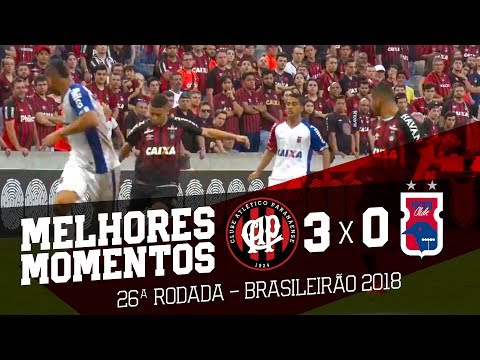 Atlético Paranaense 3x0 Paraná Clube | MELHORES MOMENTOS