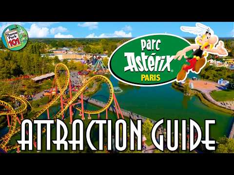 Parc Asterix RIDES & ATTRACTIONS - Incredible Theme Park near Paris, France