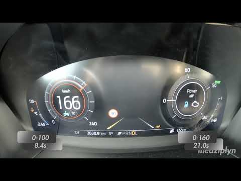 2022 Ford Kuga Hybrid 190k eCVT AWD Acceleration 0-100-160km/h, 80-120km/h, 60-100km/h
