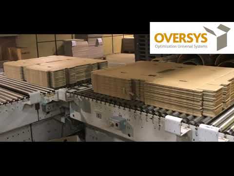 VIDEO OVERSYS U51110819 MARTIN  DRO 1628 3 COLOR ROTARY DIE CUTTER WITH PALLETIZER