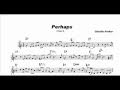 Perhaps (Take 3): Charlie Parker Solo