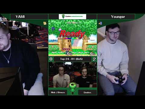 CT GamerCon 6 SSBM - YAMI (Fox) vs. Younger (Falco) - Melee WQF