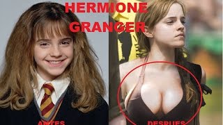 HARRY POTTER ANTES Y DESPUES 2016 ANTES Y AHORA DE HARRY POTTER 2016