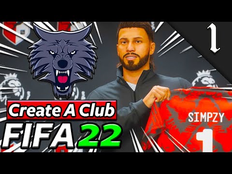 WELCOME TO MY CLUB! FIFA 22 Create A Club Career Mode S1 EP1