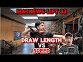 Unveiling The Mystery Draw Length Arrow Speed On The Mathews Lift 33 26 31 5 Tested