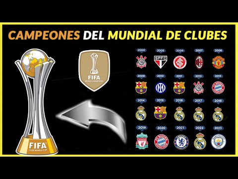 🏆 Todos los CAMPEONES del MUNDIAL de CLUBES FIFA (2000-2025)