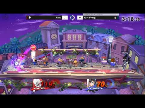 Sink or Swim 111 Winners Semis - Kyle Young (Bayonetta) vs Kami (Mewtwo)