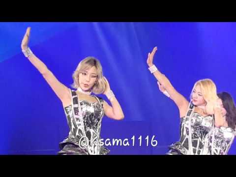 160416 Girls' Generation Phantasia In Jakarta - Sign + Dance Break + Run Devil Run + Mr Taxi Fancam