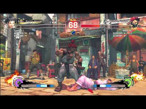 SSF4 AE [Akuma] MBR NL vs I peqqi I [Makoto] Exibition match FT5 Final