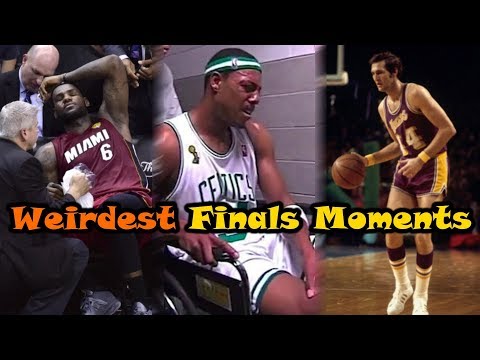 7 Of The WEIRDEST Moments In NBA Finals History!