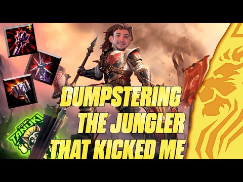 DUMPSTERING THE JUNGLER THAT KICKED ME - LANCELOT JUNGLE