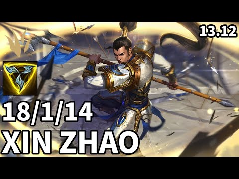 Xin Zhao Jungle vs Jarvan IV - EUW Master | Patch 13.12