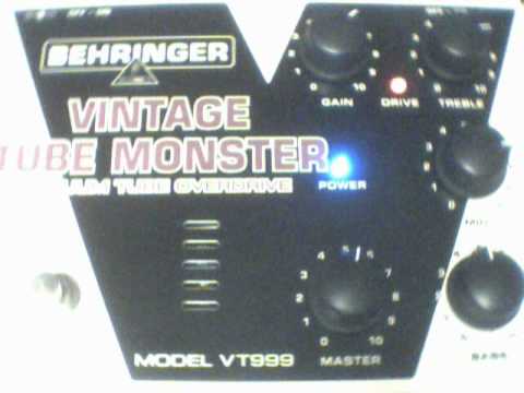 BEHRINGER  VINTAGE TUBE MONSTER VT999- SOUND SAMPLE