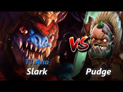 Ana safelane Slark vs Pudge/Grimstroke | First 10 minutes