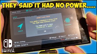 Nintendo Switch from eBay showing a strange charge?